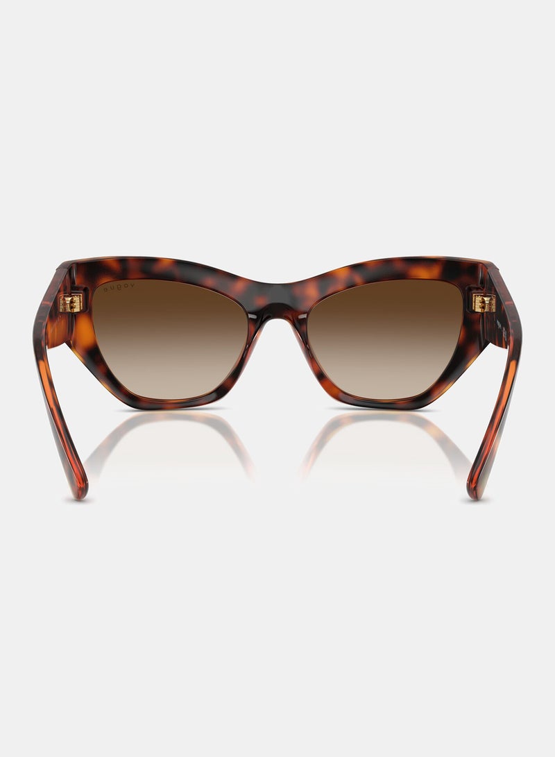 Vogue Full Rim Cat Eye Sunglasses 0VO5607S - Image 4